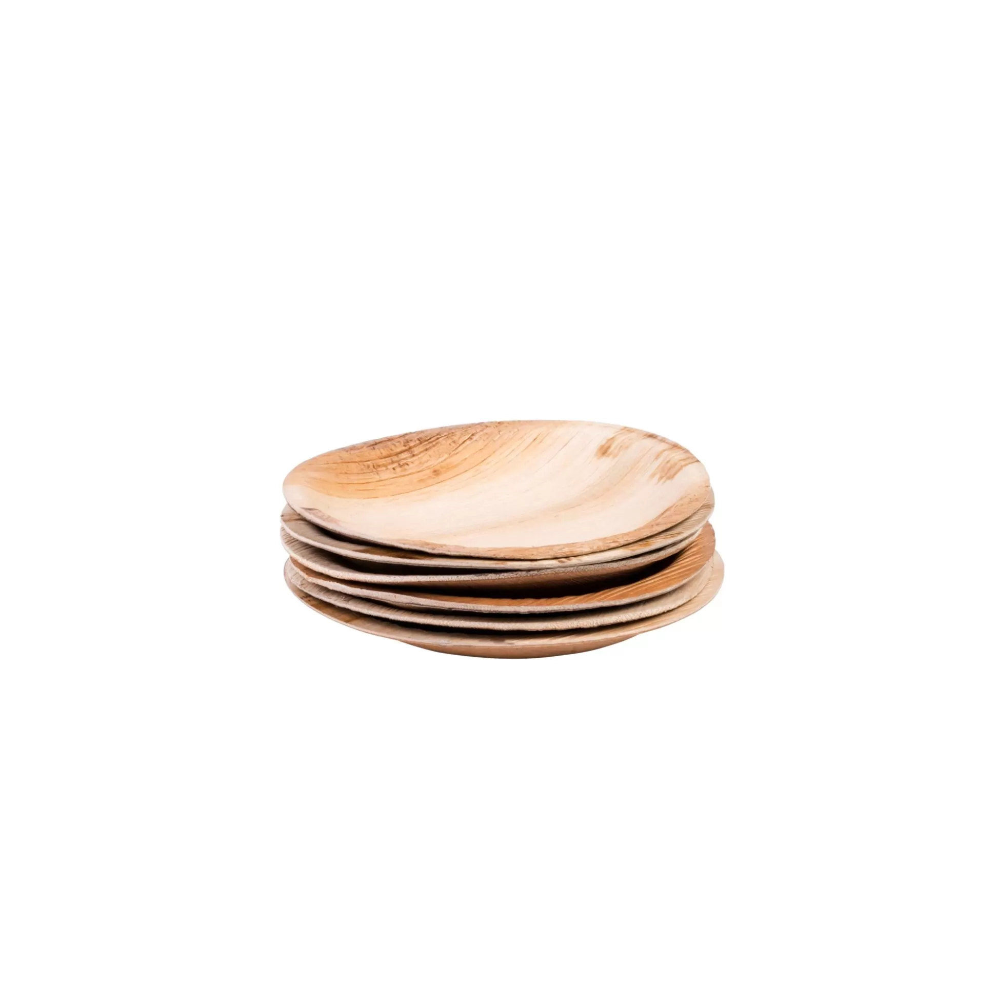 Platos<CASA Areca Leaf Cuencos Juego De 6 Natural