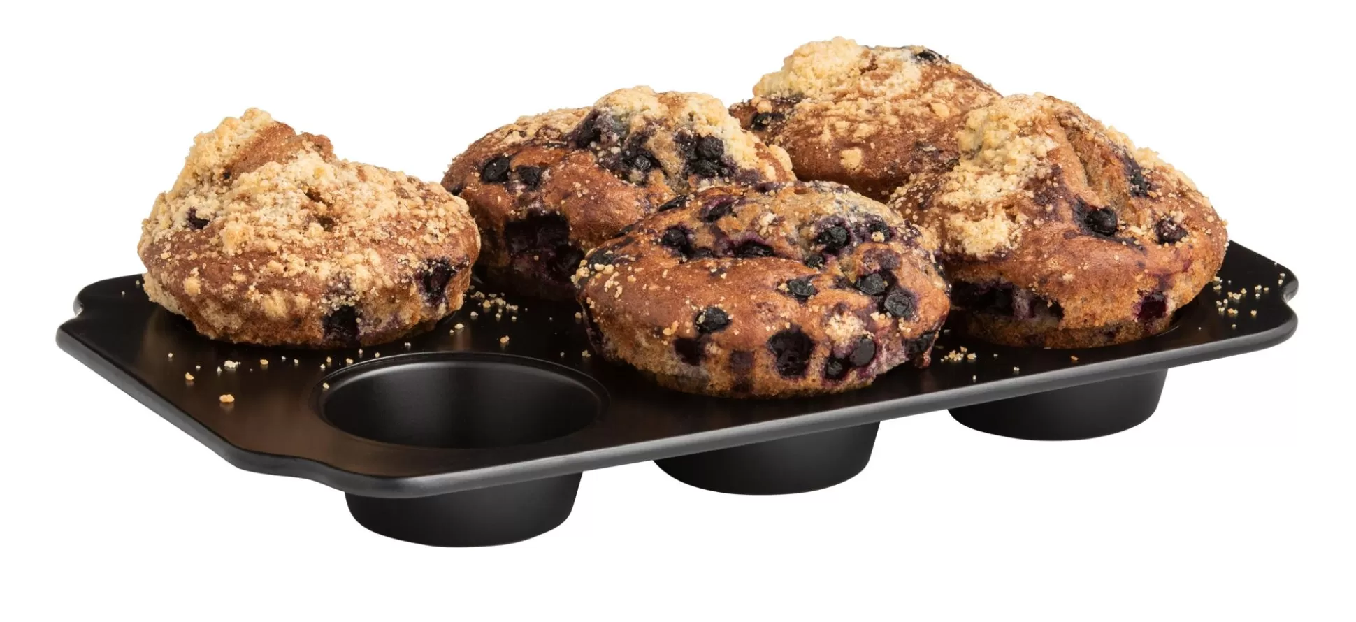 Moldes<CASA Bakery Bandeja Para Muffins Negro