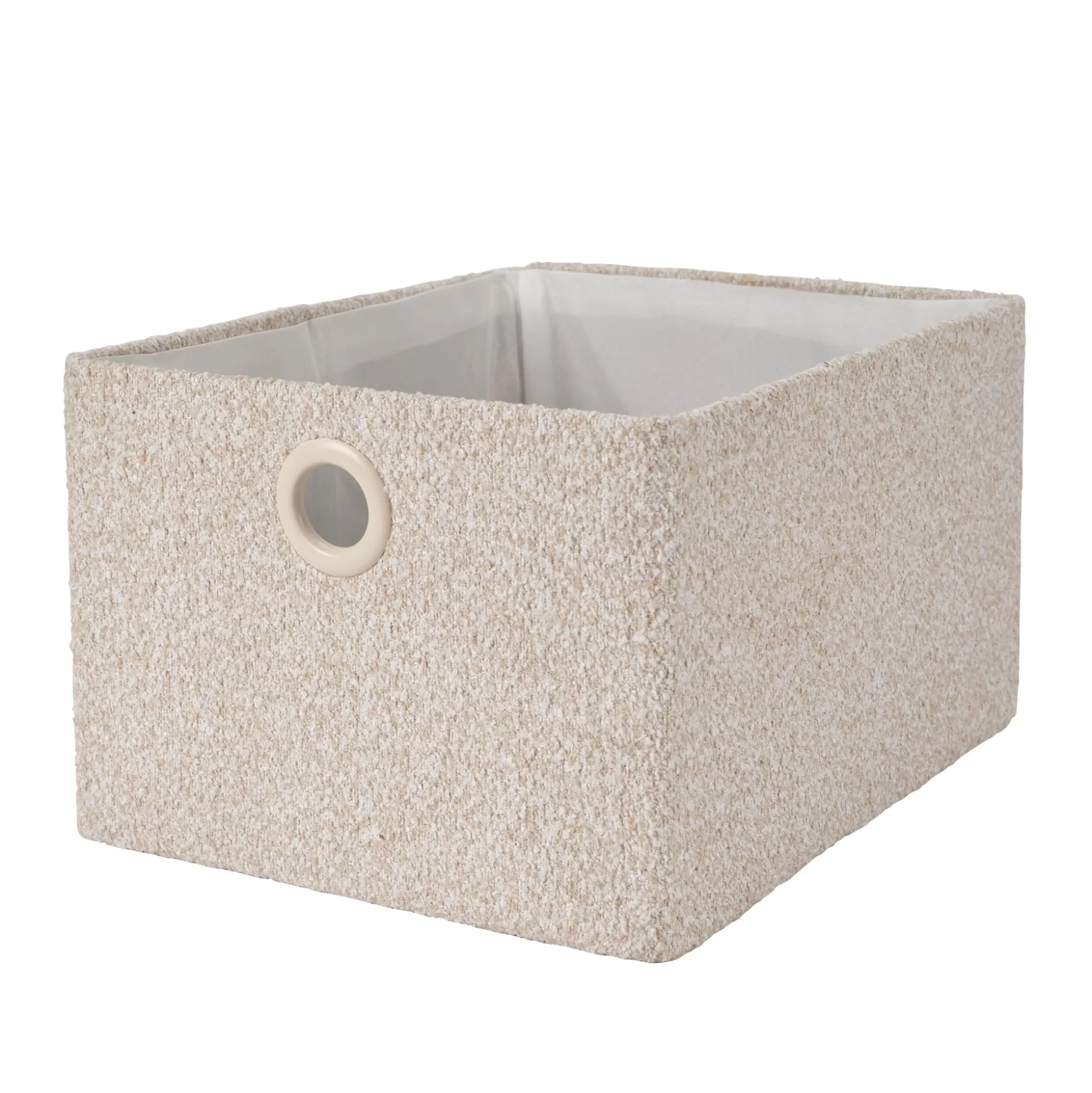 Cestas De Almacenaje<CASA Basic Boucle Cesta De Almacenaje Off White/Sand