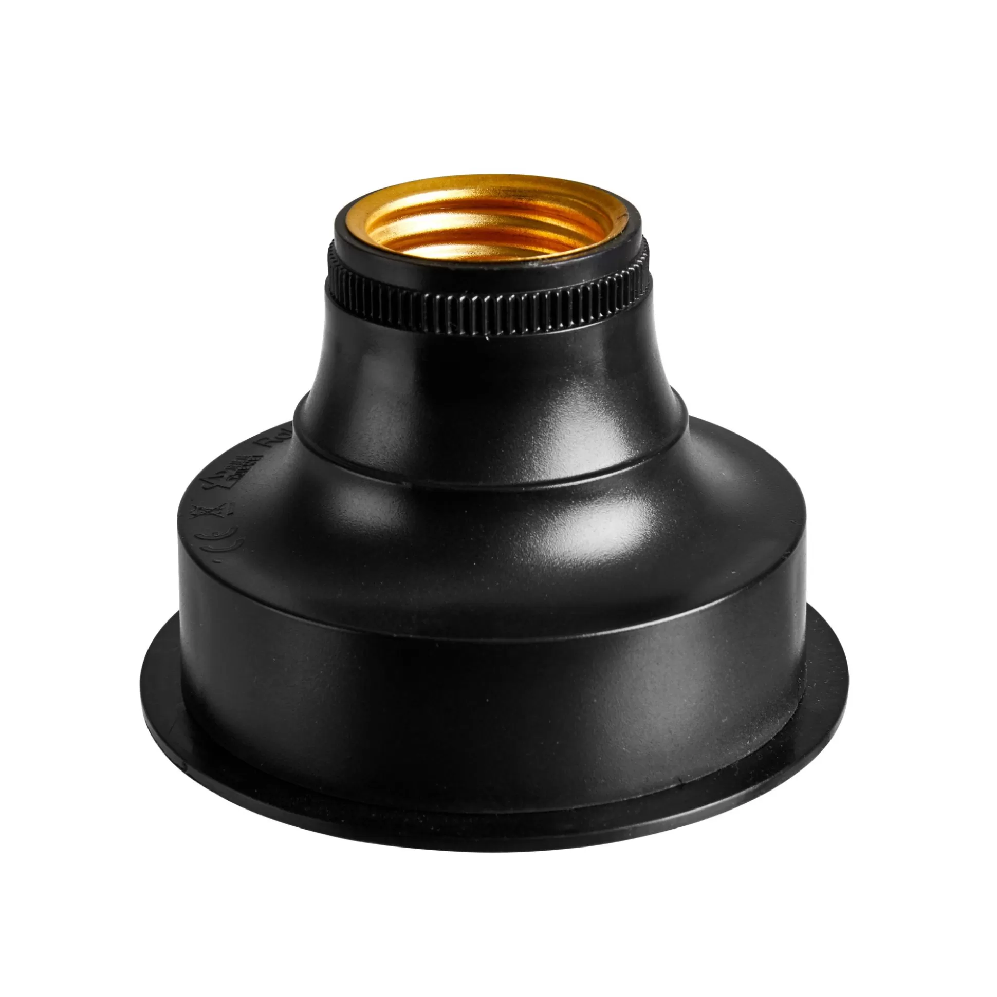 Guirnaldas De Luz<CASA Bati Soporte Lamprar Pila E27 Negro