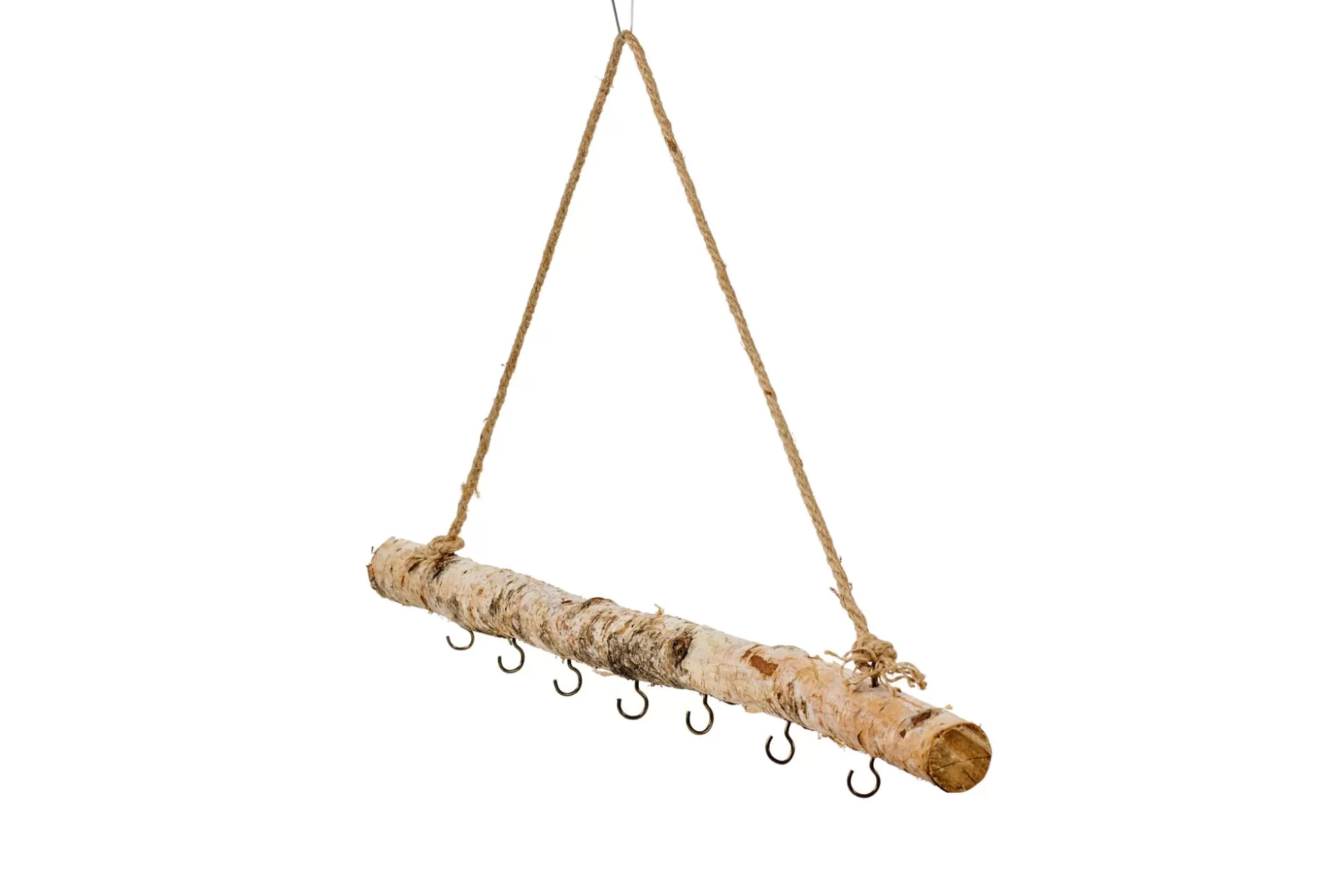 Decoracion Colgante<CASA Birch Rama Con 7 Ganchos Natural