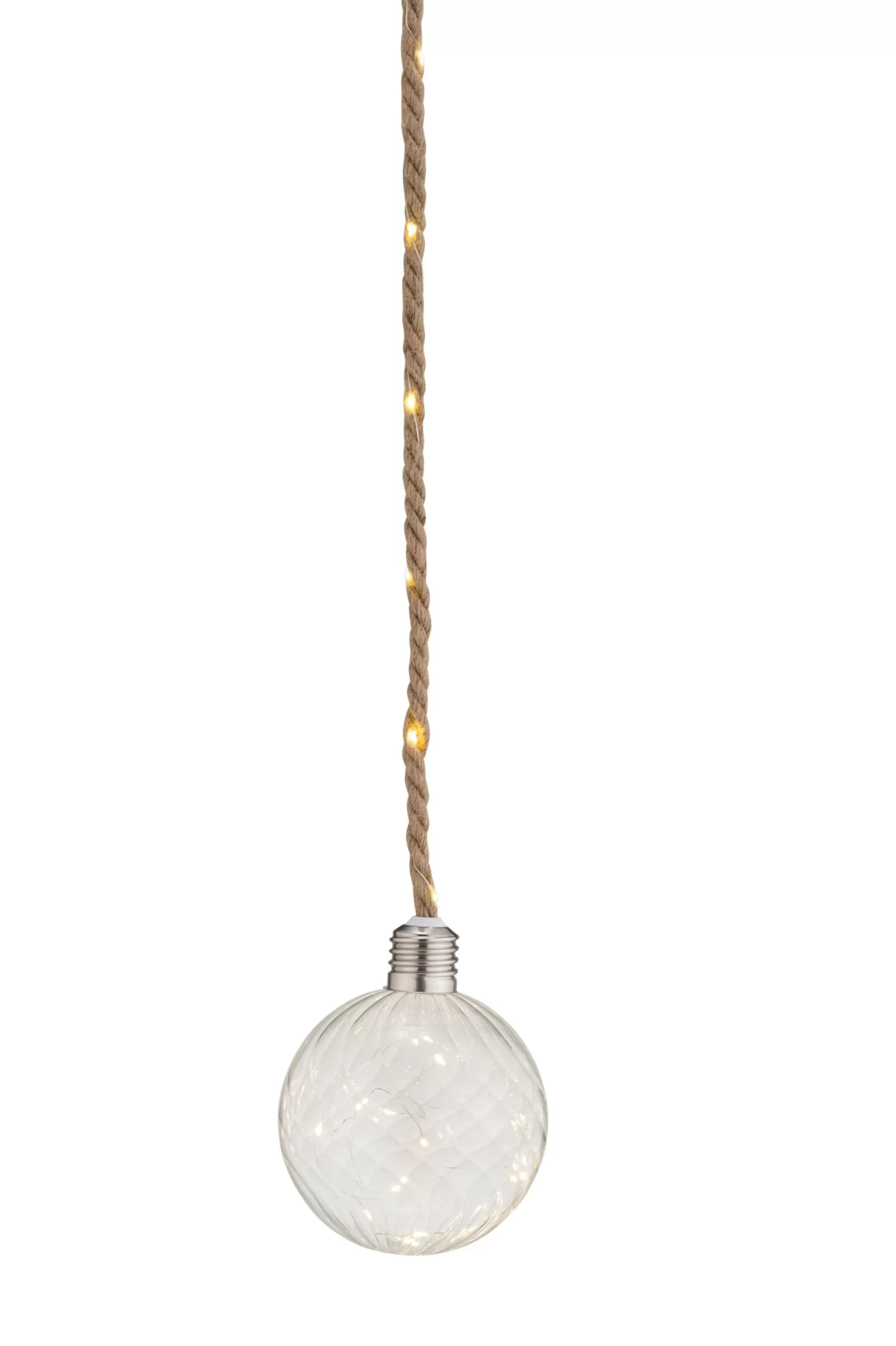 Lámparas Led<CASA Bloxem Bola Decorativa Con 20 Leds Transparente