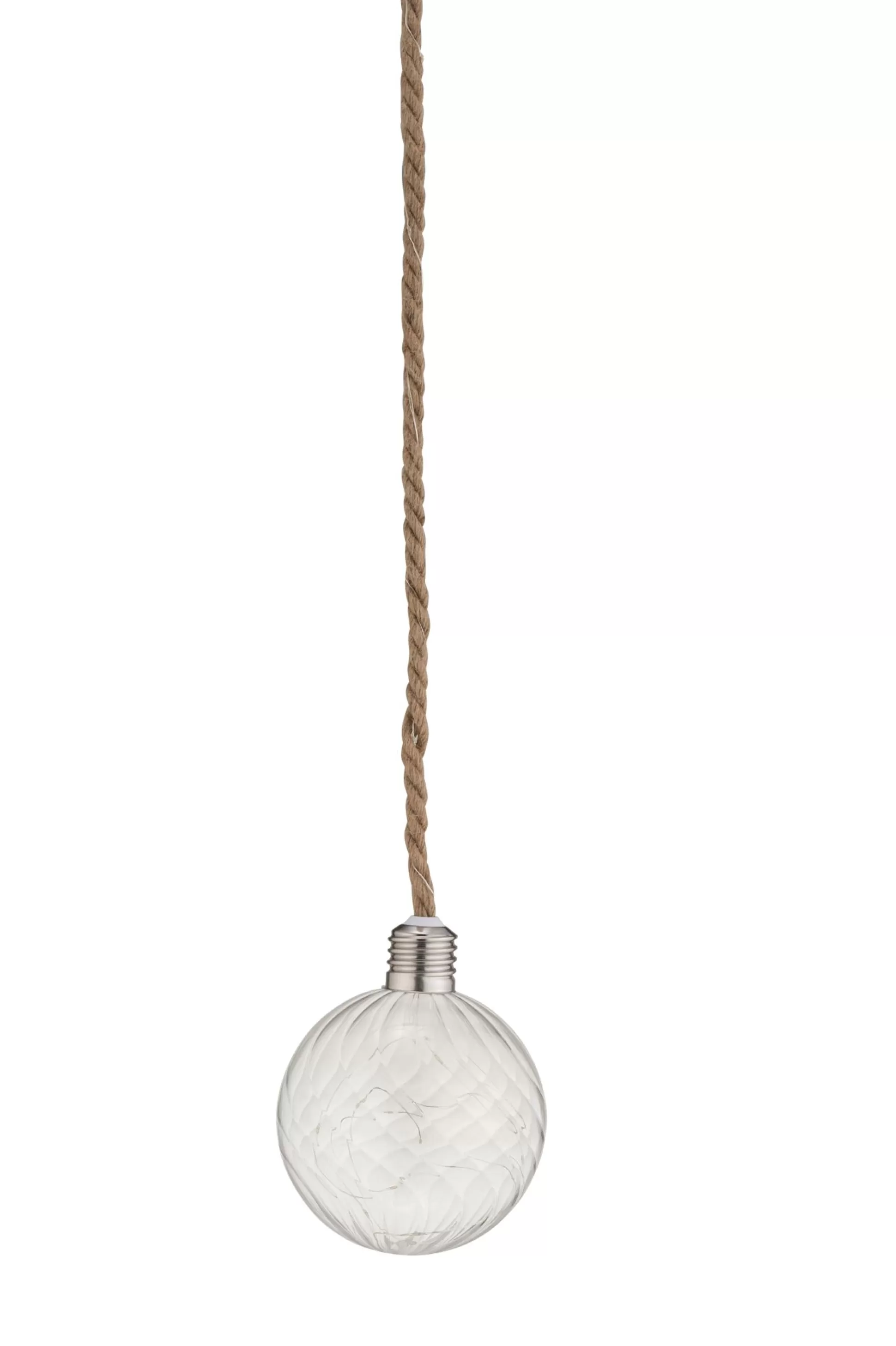 Lámparas Led<CASA Bloxem Bola Decorativa Con 20 Leds Transparente