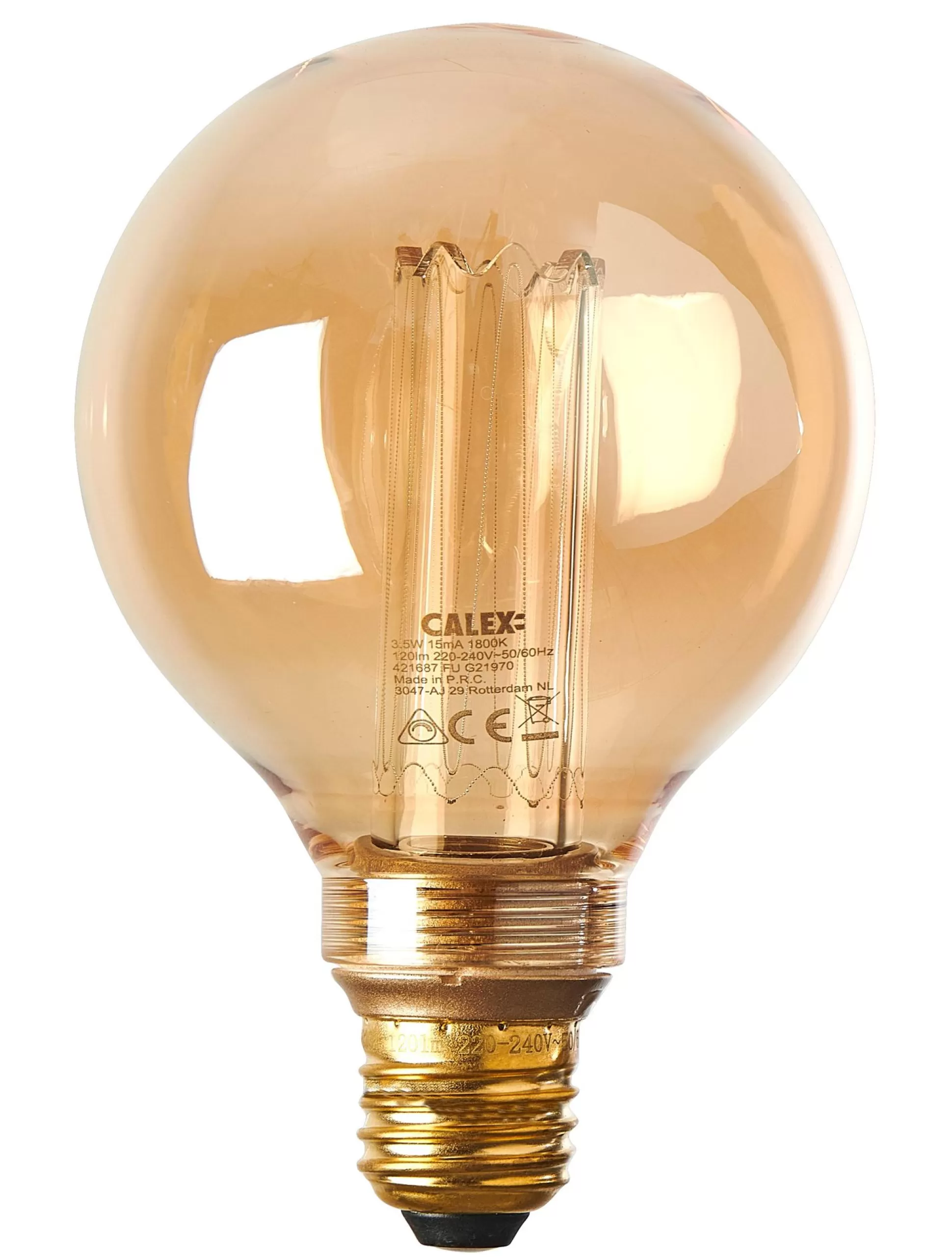 Lámparas Led<CASA Calex Bombilla Globo Led E27 1800K