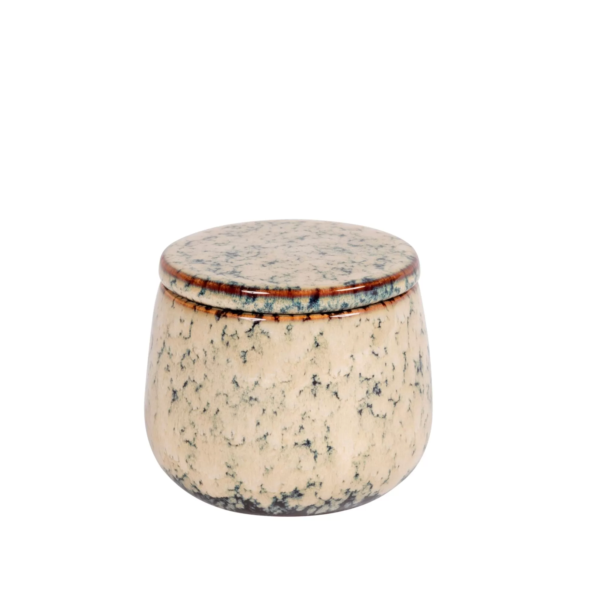 Velas<CASA Ceramic Vela En Maceta Azul