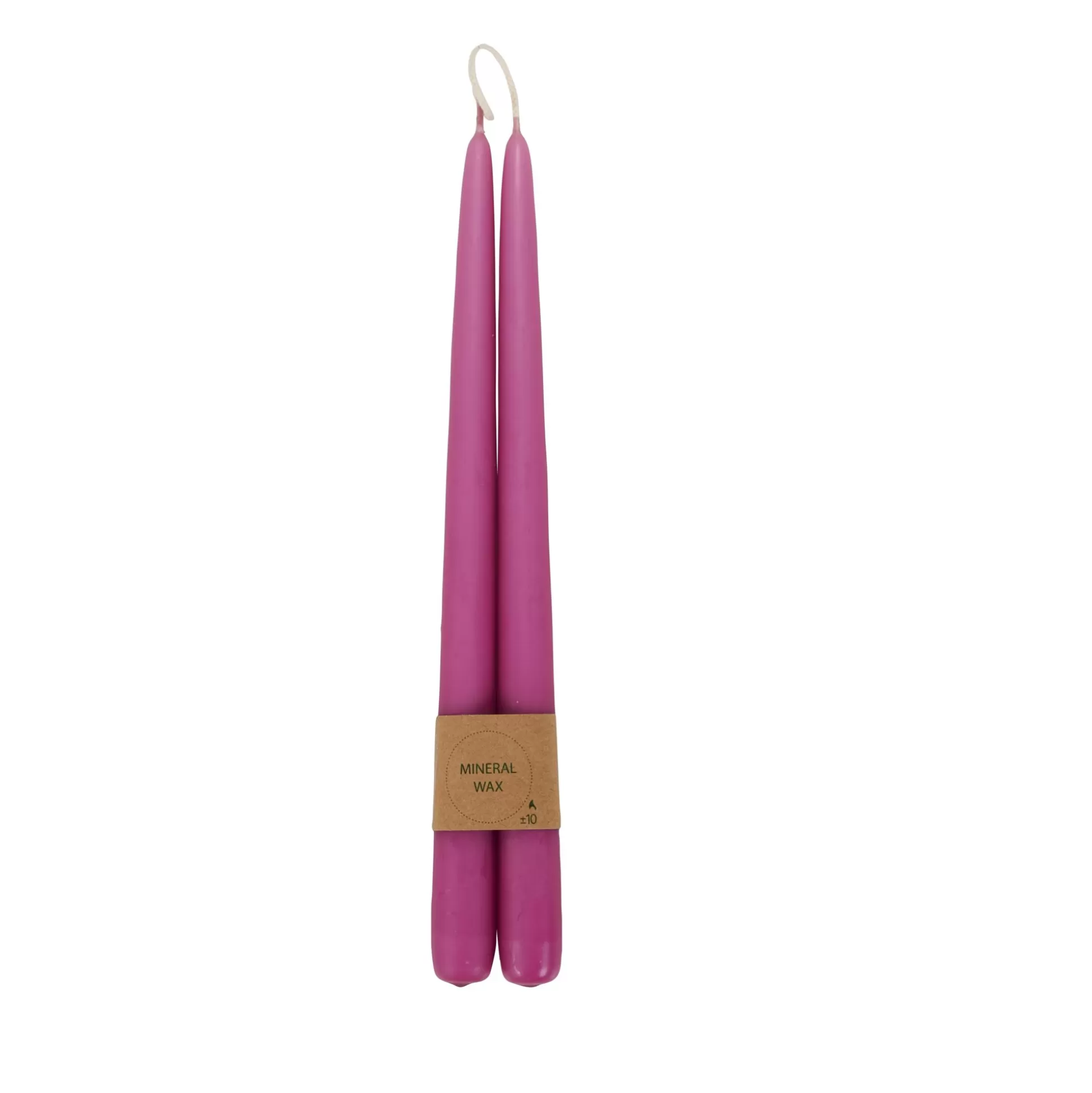 Velas<CASA Duo Vela Larga Rosa