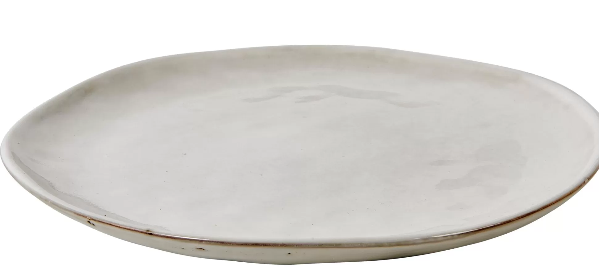 Platos<CASA Earth Marl Plato Llano Crema