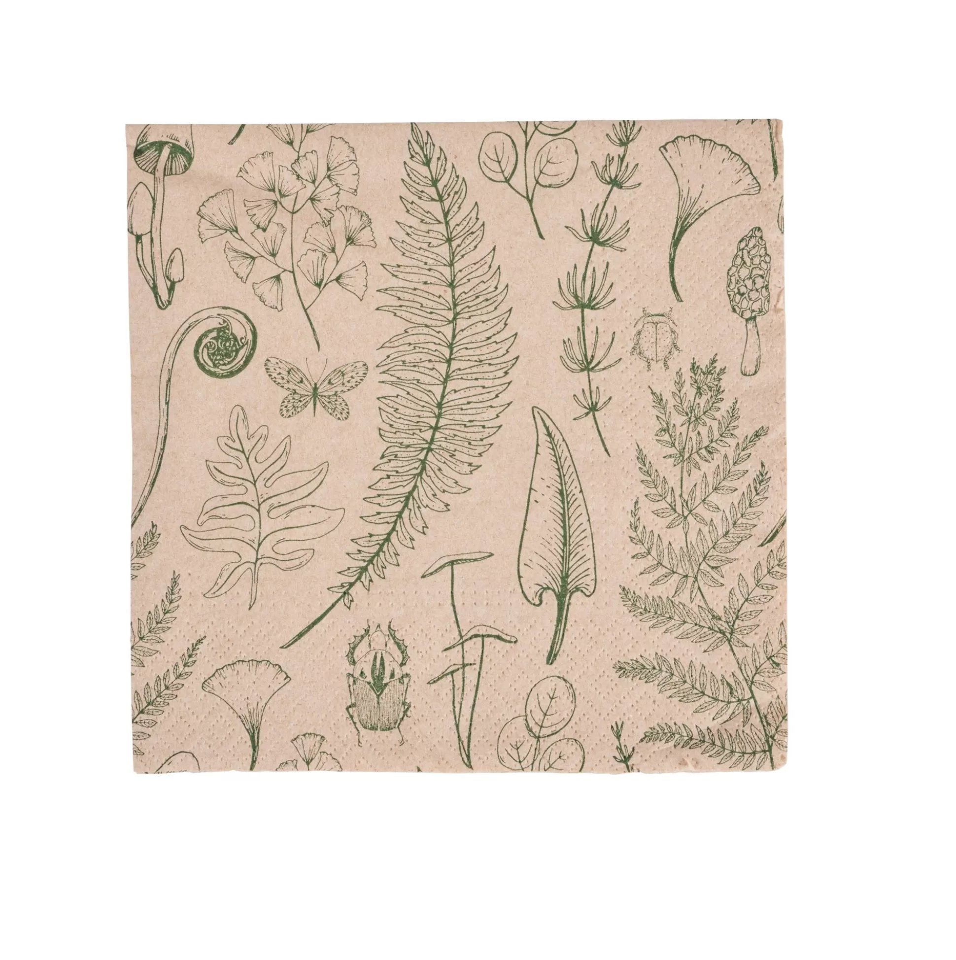 Servilletas<CASA Eco Nature Paquete De 20 Servilletas Multicolor