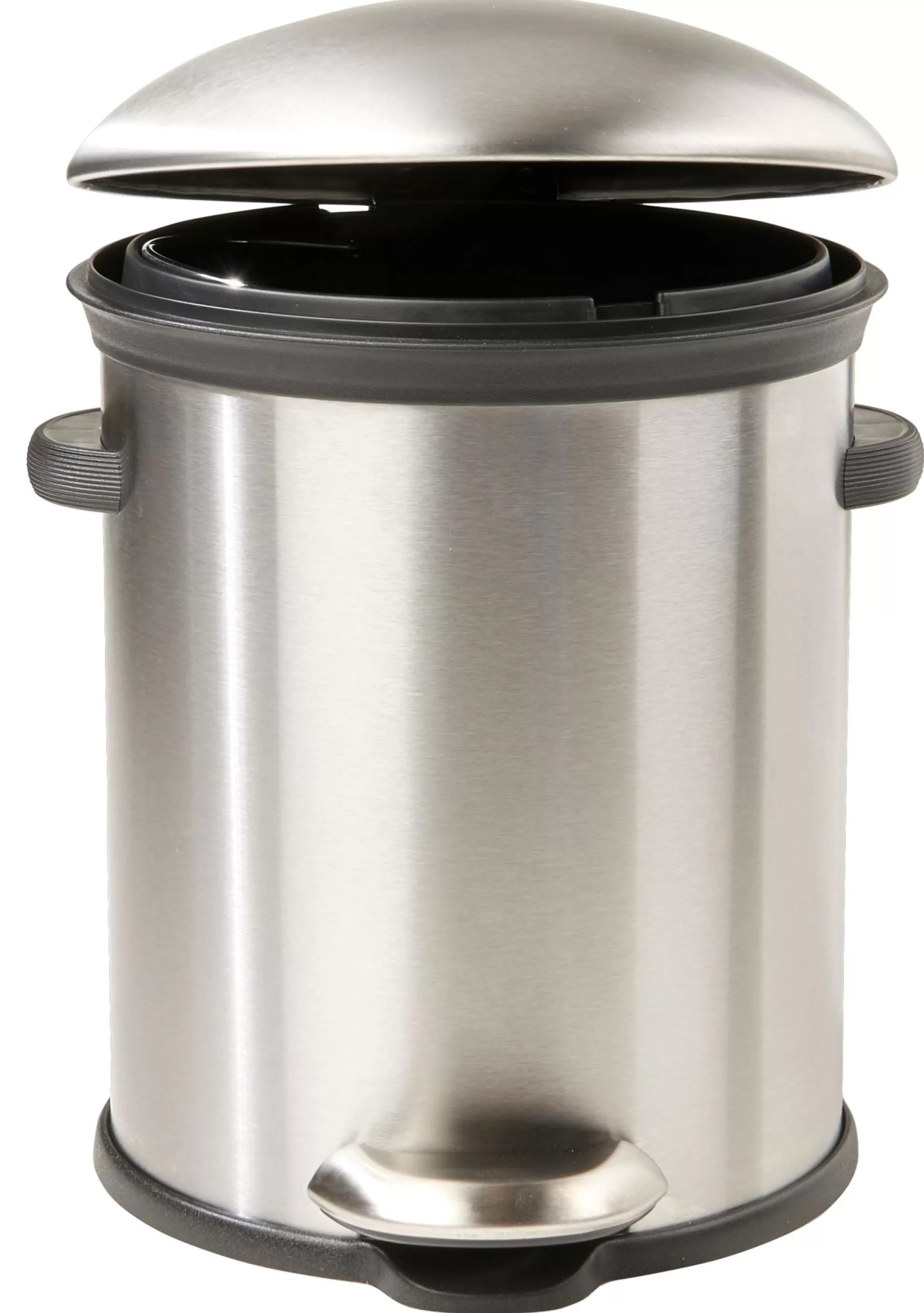 Papeleras<CASA Elegance Cubo Con Pedal 5L Plateado