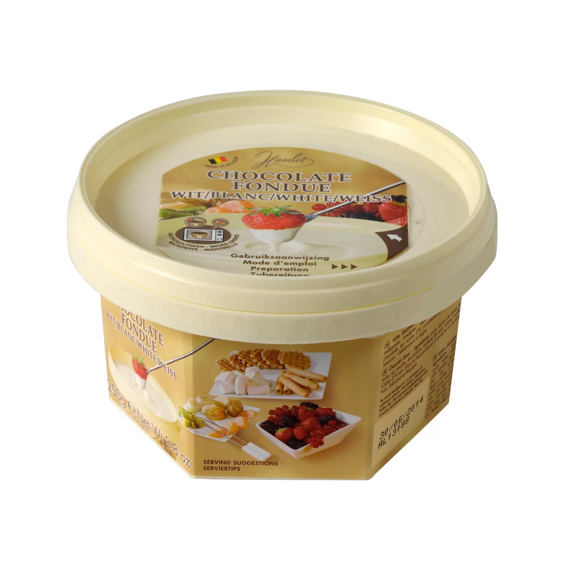 Alimentos<CASA Fondue Chocolate Para Fundir Chocolate Blanco Blanco