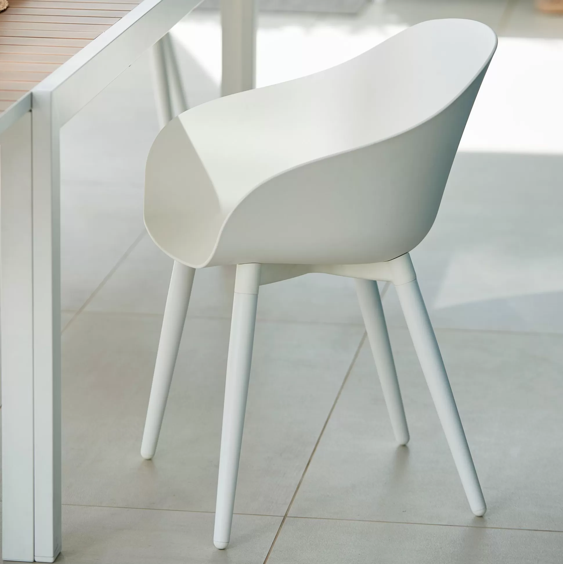 Sillas De Jardín<CASA Fray Sillas De Comedor Blanco