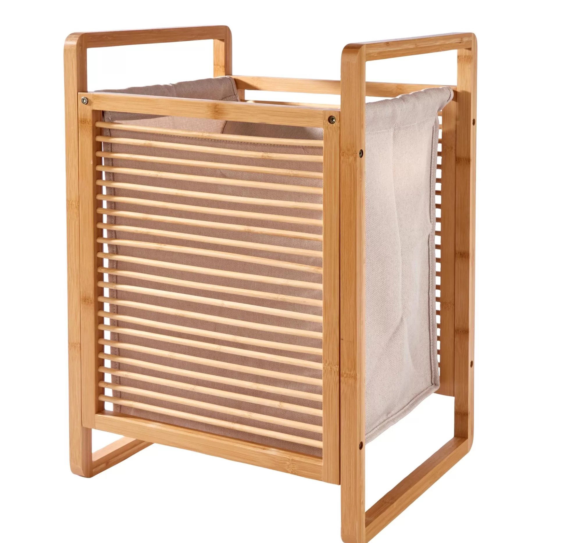 Cesto De La Ropa<CASA Linolux Bamboe Cesta Para Colada Natural