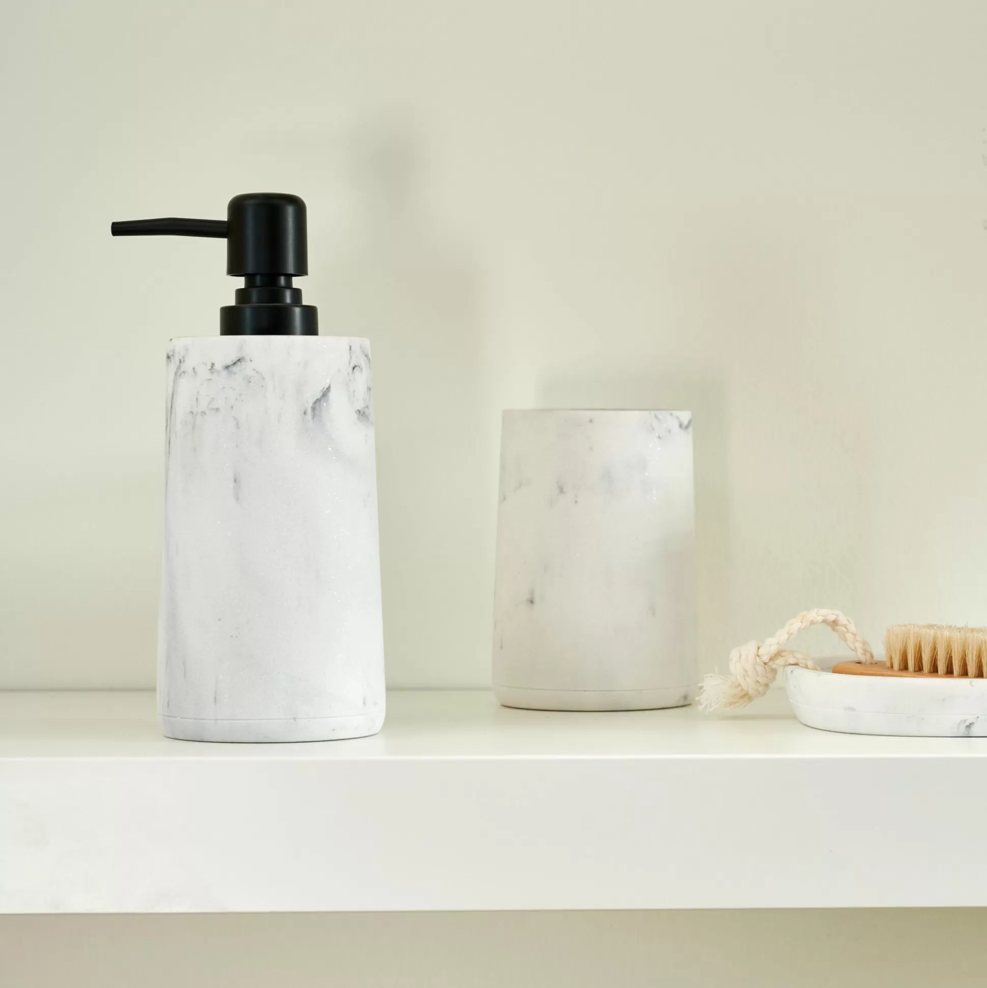 Accesorios De Tocador<CASA Luna Soporte Para Cepillo Dientes Aspecto De Marmol