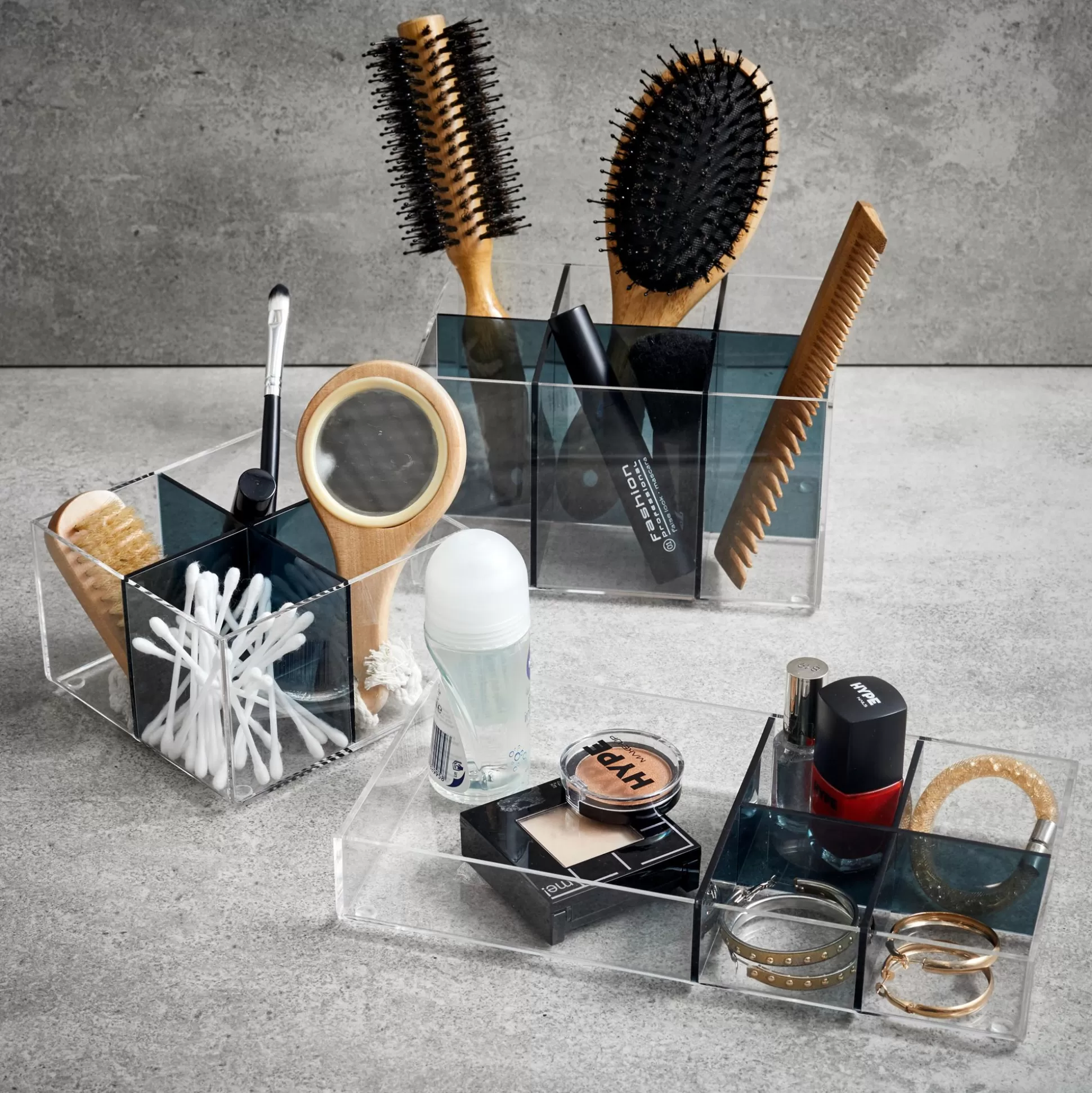 Accesorios De Tocador<CASA Luxacryl Organizador Transparente
