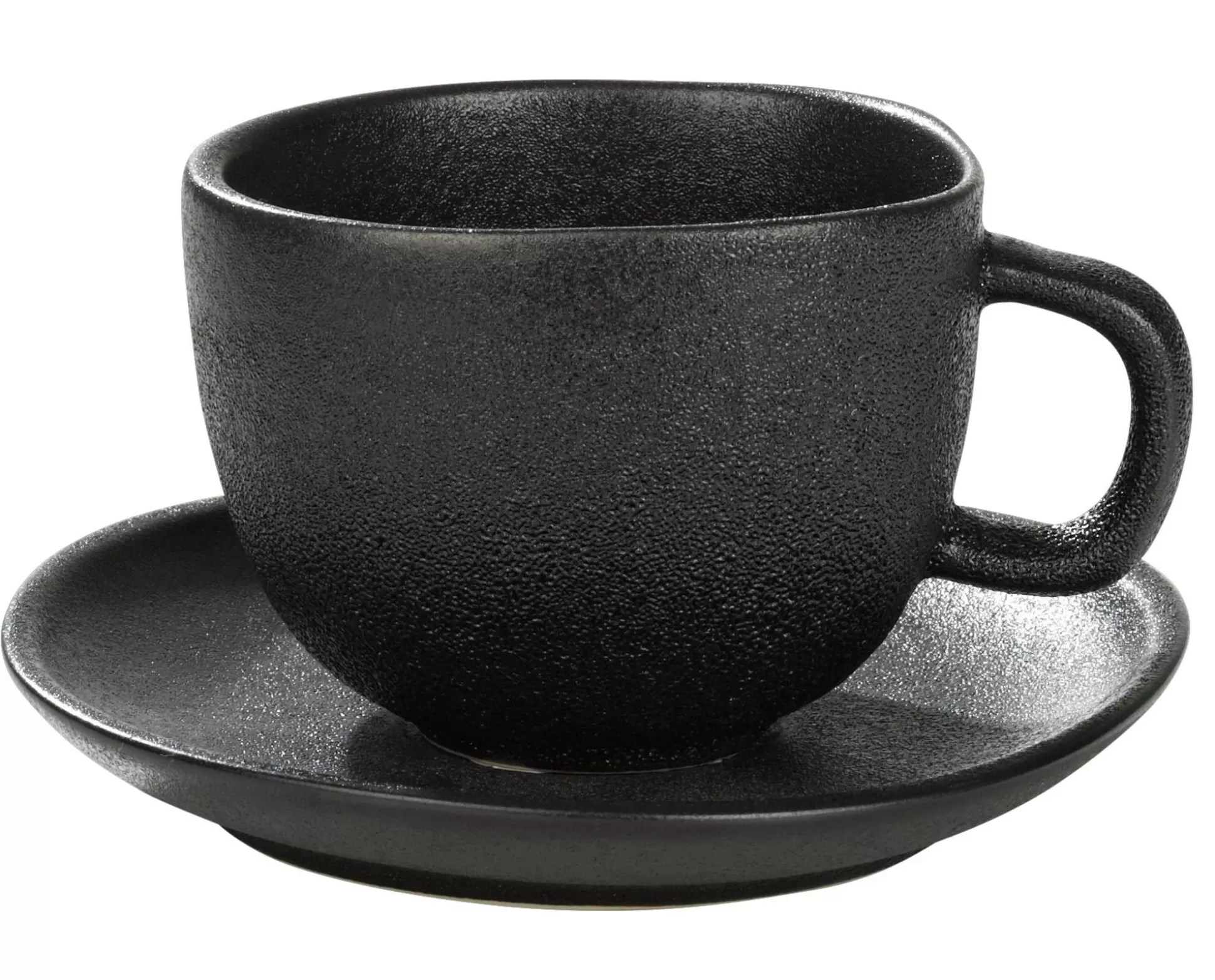 Tazas<CASA Magma Taza Y Plato Tacita Negro
