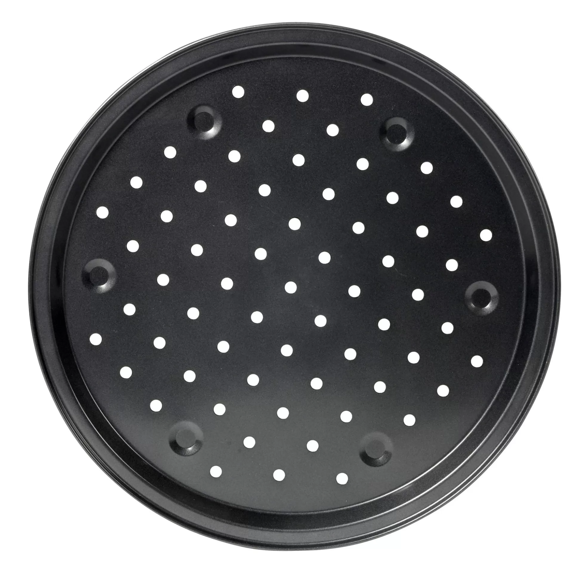 Moldes<CASA Margaritha Bandeja De Pizza Para El Horno Gris Oscuro