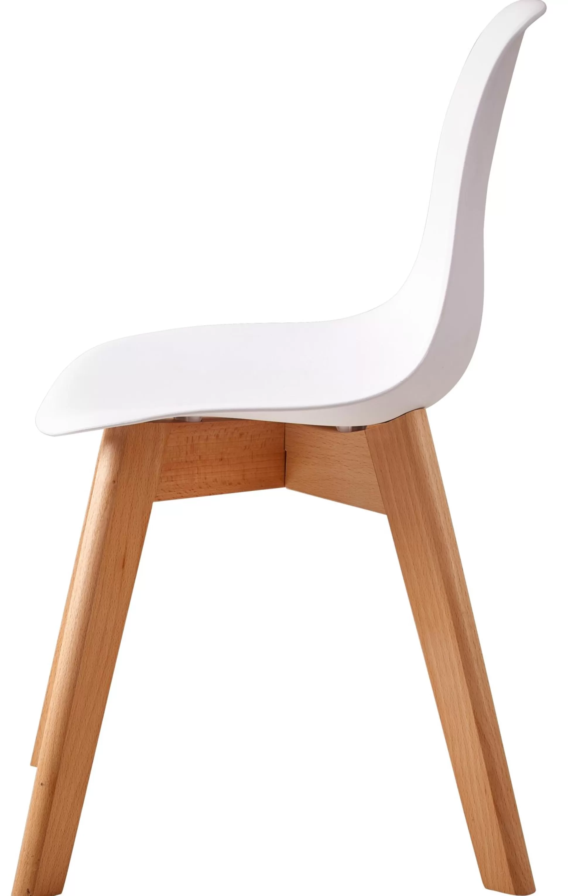 mathias_silla_para_ninos_blanco_natural_2-1.webp Muebles Para Niños<CASA Mathias Silla Para Ninos Blanco, Natural