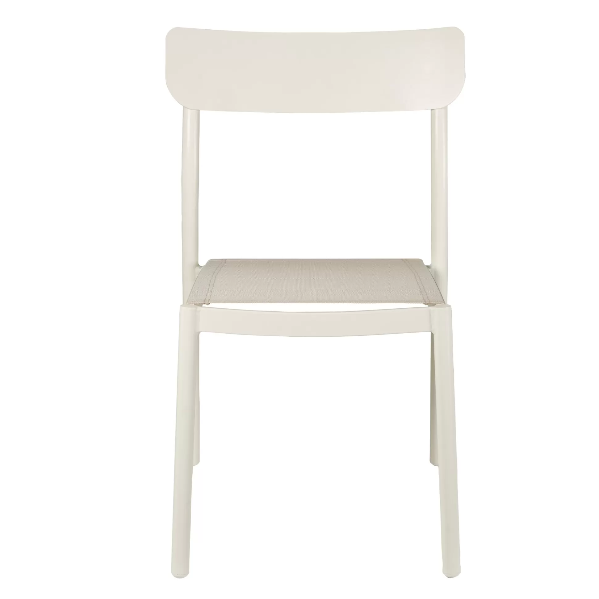 Sillas De Jardín<CASA Mavas Silla Apilable Blanco