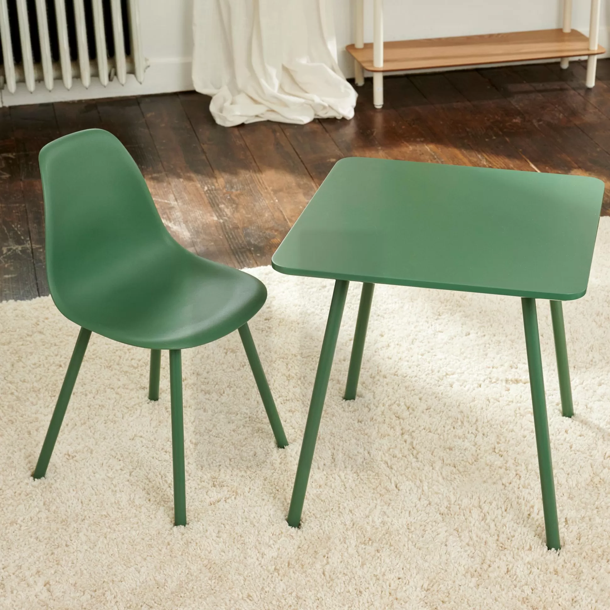 Sillas Infantiles<CASA Mika Silla Para Ninos Verde