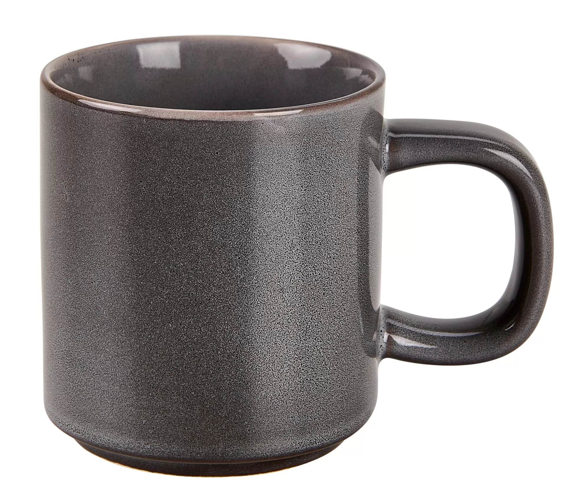 Tacitas<CASA Mineral Graphite Taza Con Asa Gris