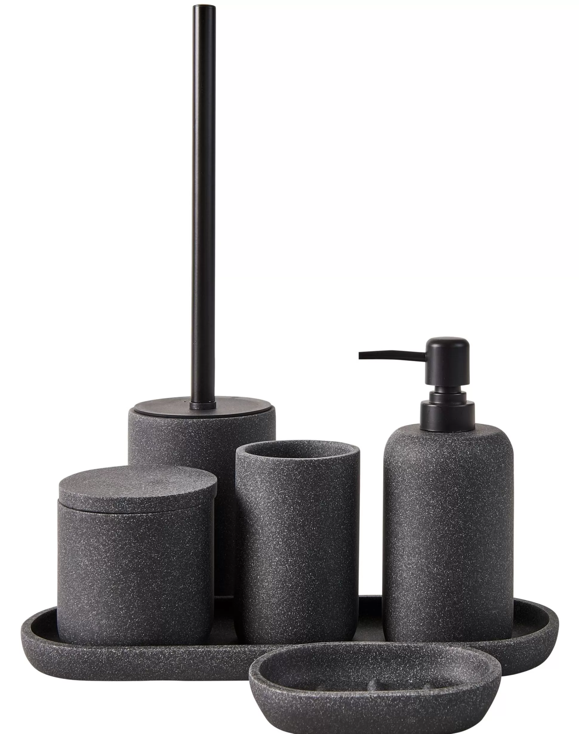 Accesorios De Tocador<CASA Moon Jabonera Gris Oscuro