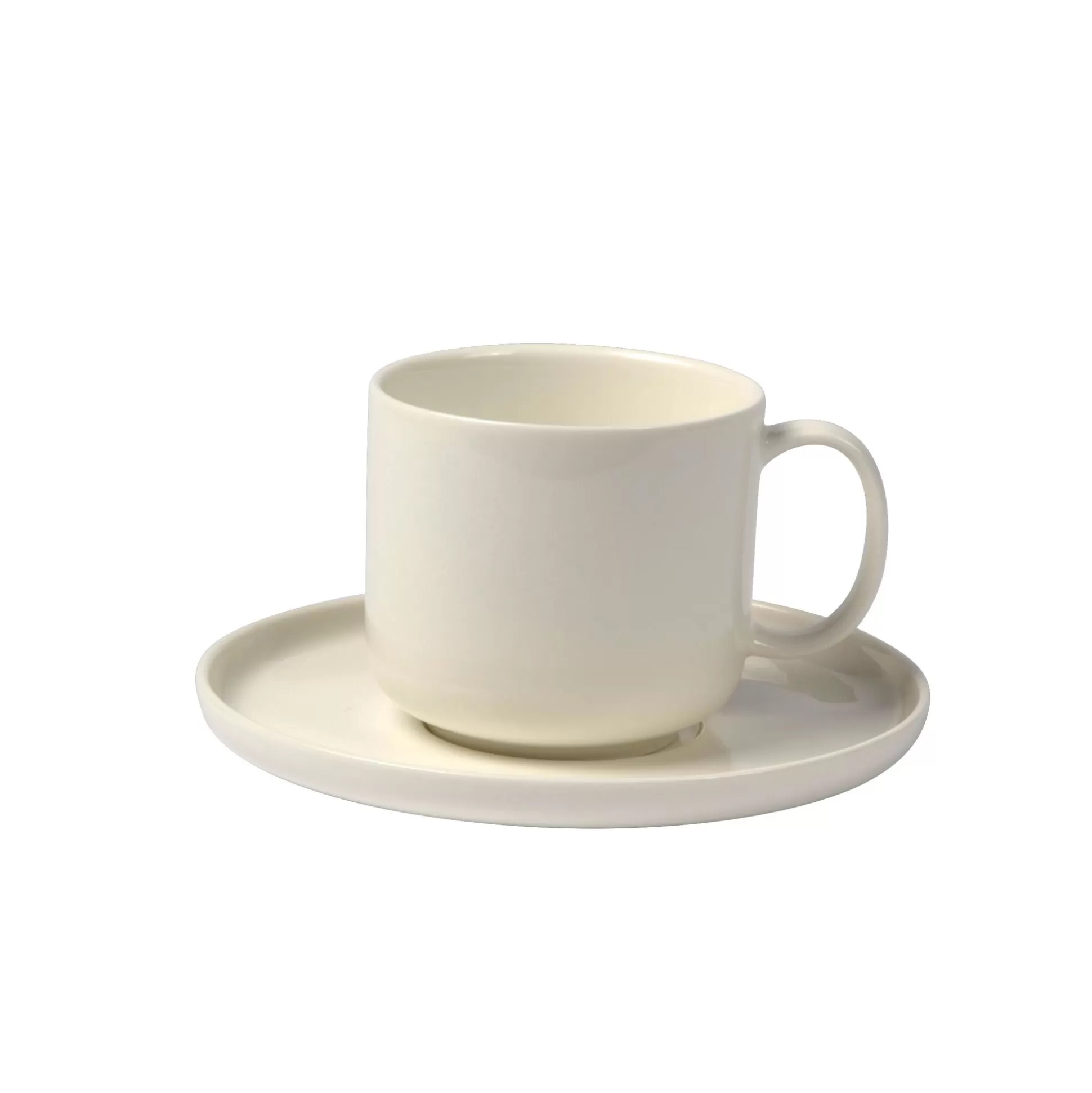Tazas<CASA Moon Taza Y Plato Blanco