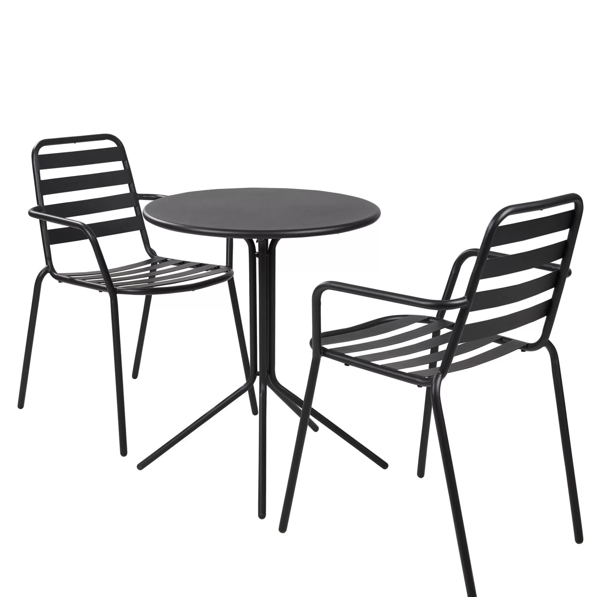 Conjuntos Bistro<CASA Olav & Liva Conjunto Bistro Negro