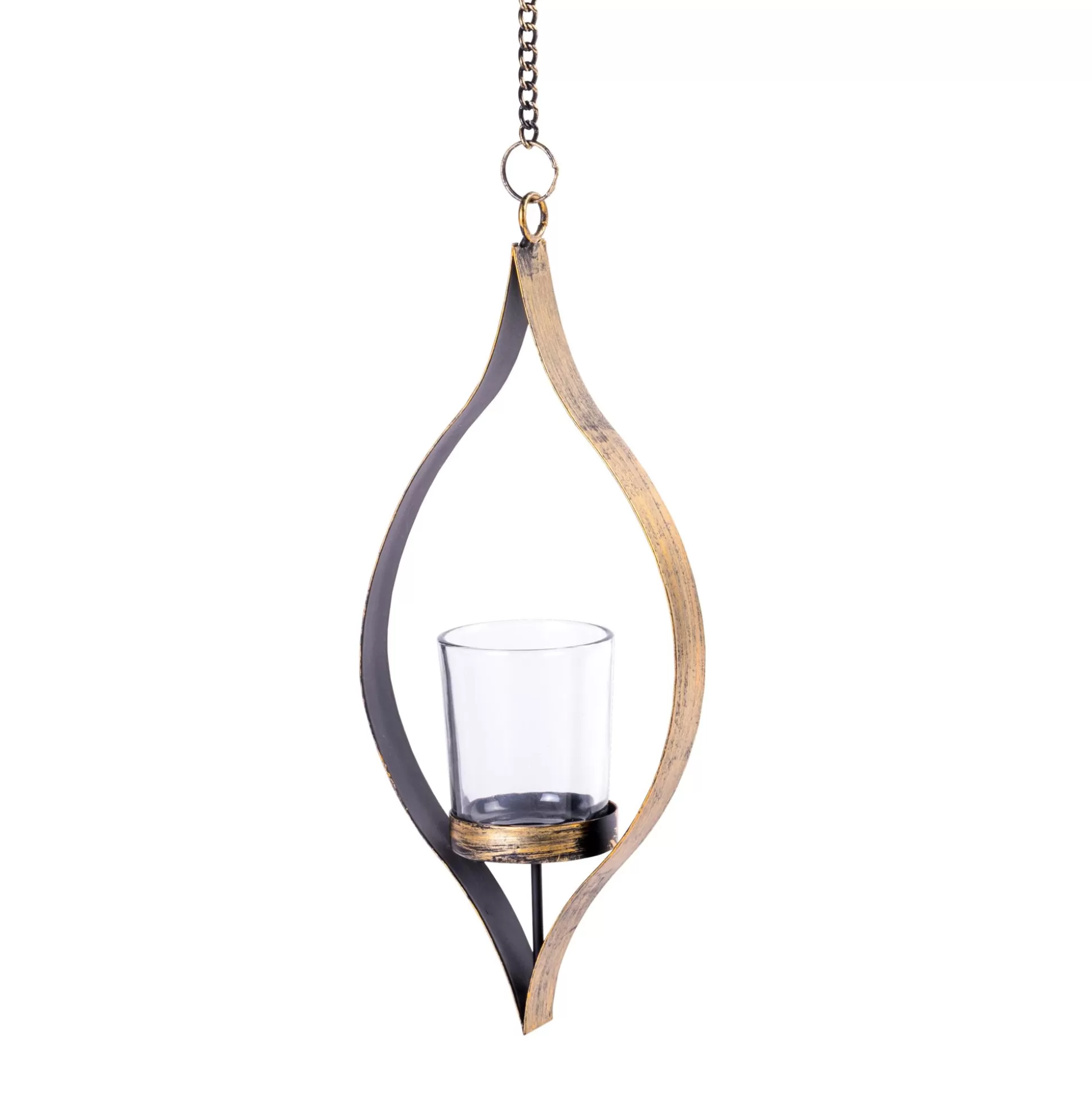 Soprortes Para Velitas<CASA Oval Soporte Para Vela Pequena Bronceado