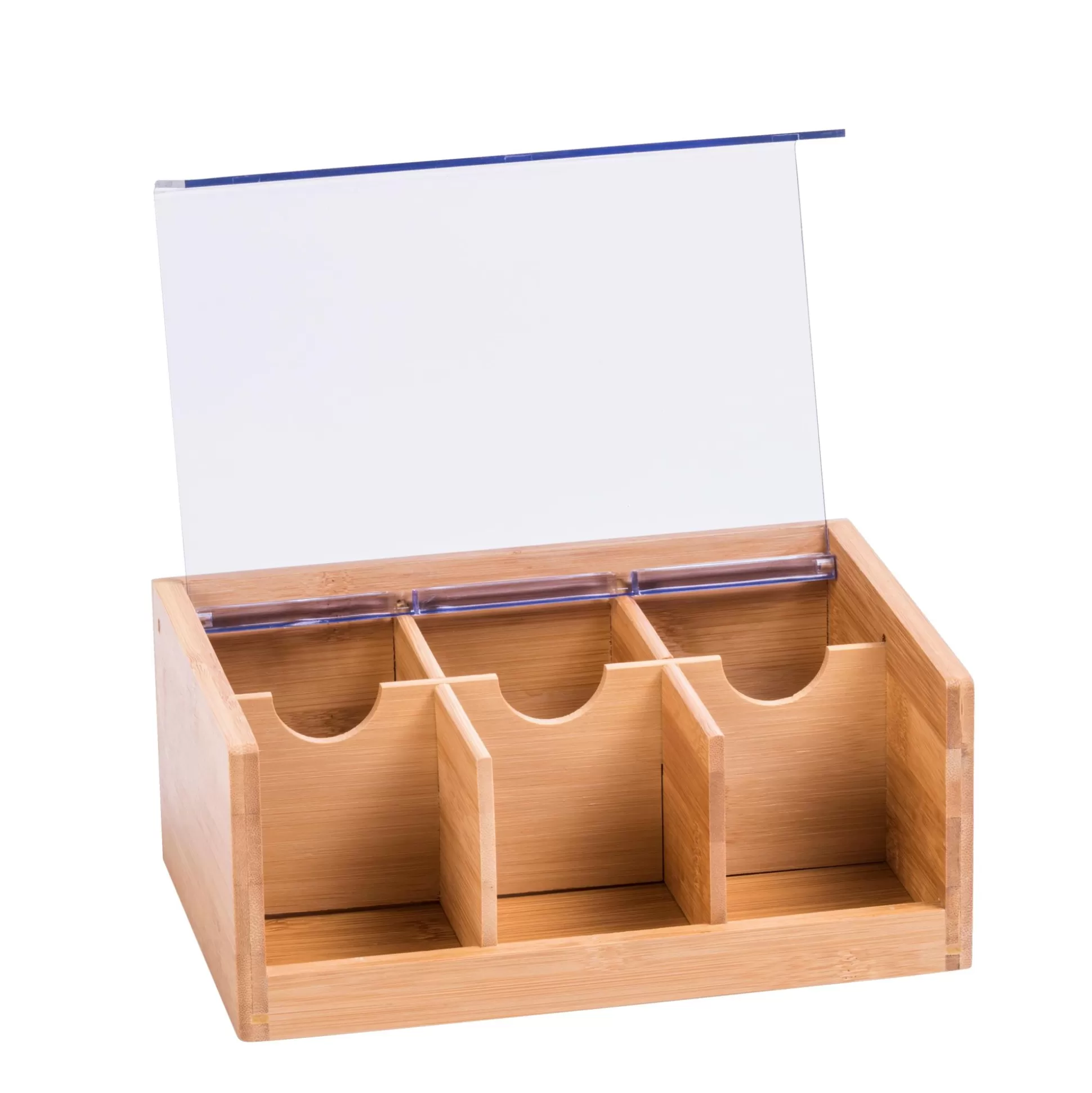 Accesorios De Té<CASA Panda Caja Para Te 6 Compart. Transparente, Natural