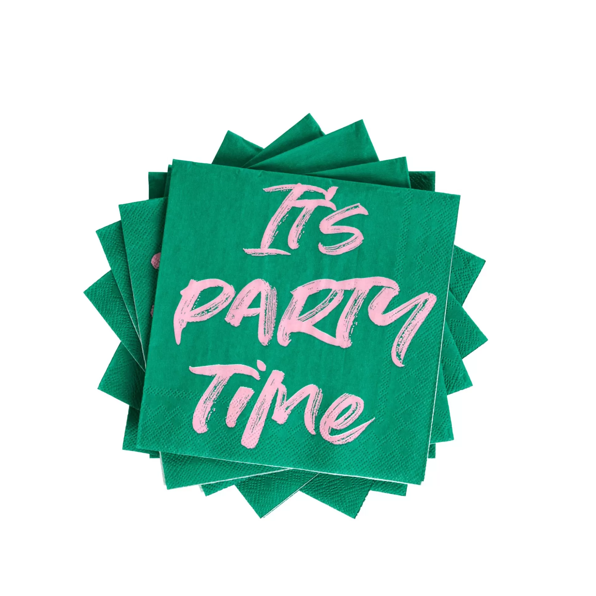 Servilletas<CASA Party Paquete De 20 Servilletas Verde