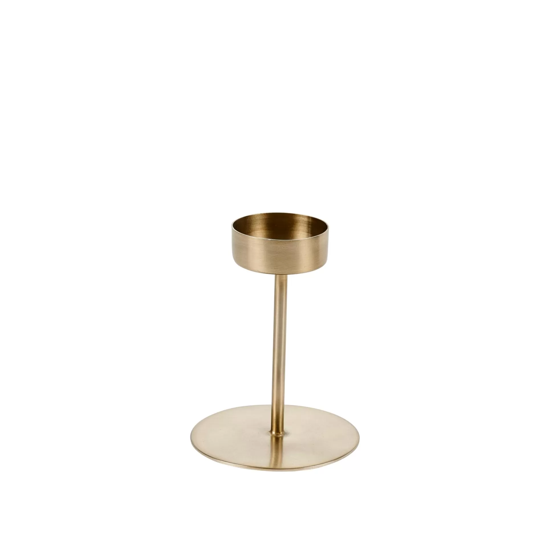 Soprortes Para Velitas<CASA Phantom Soporte Para Vela Pequena Oro Claro