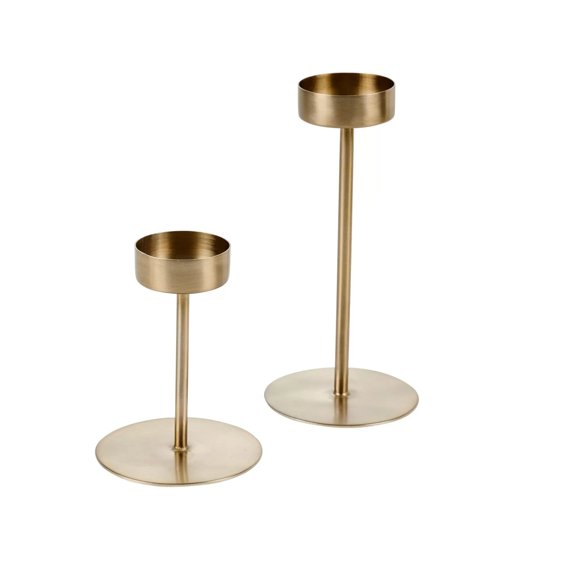 Soprortes Para Velitas<CASA Phantom Soporte Para Vela Pequena Oro Claro