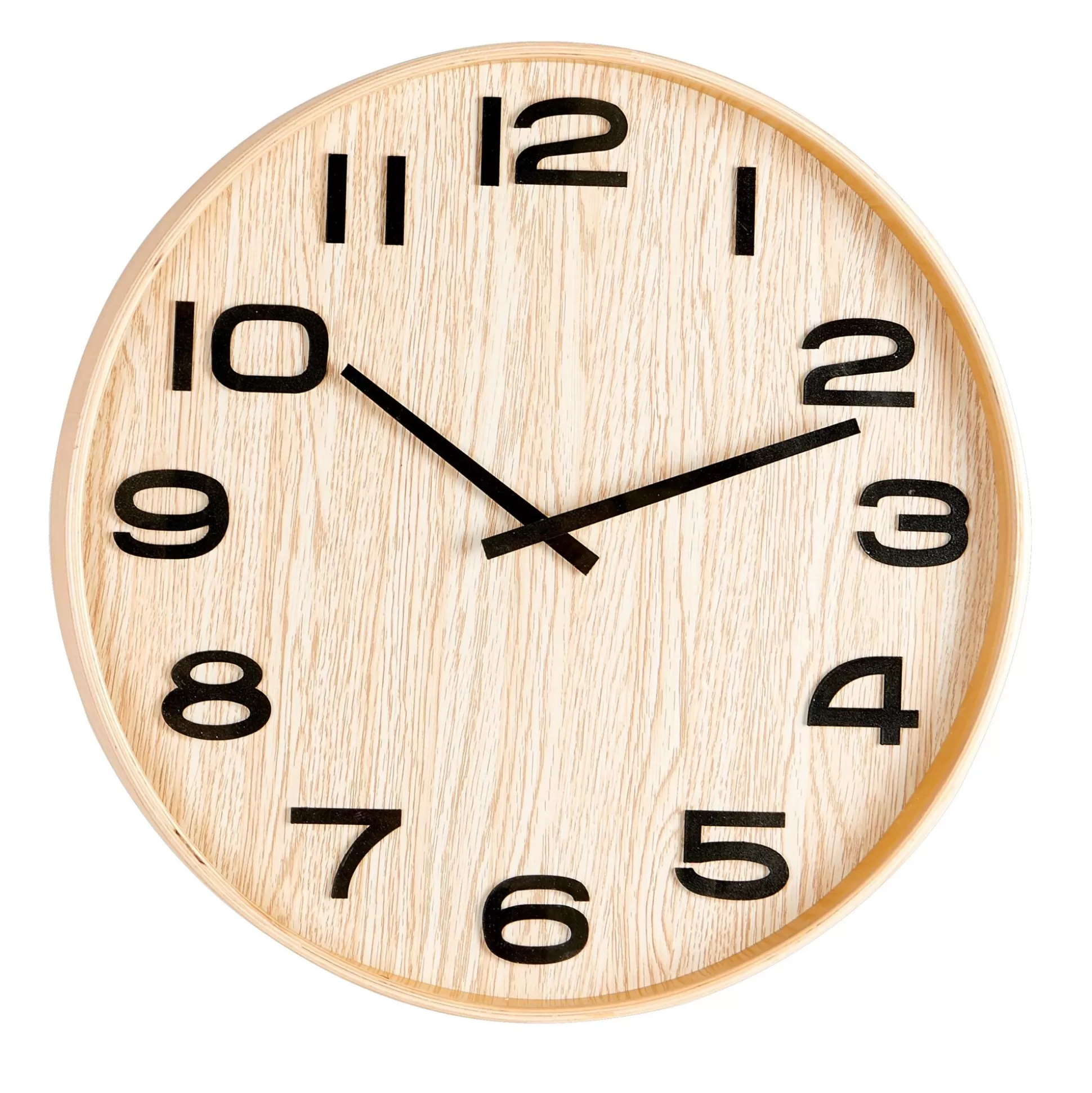 Campanas<CASA Plywood Reloj De Pared Natural