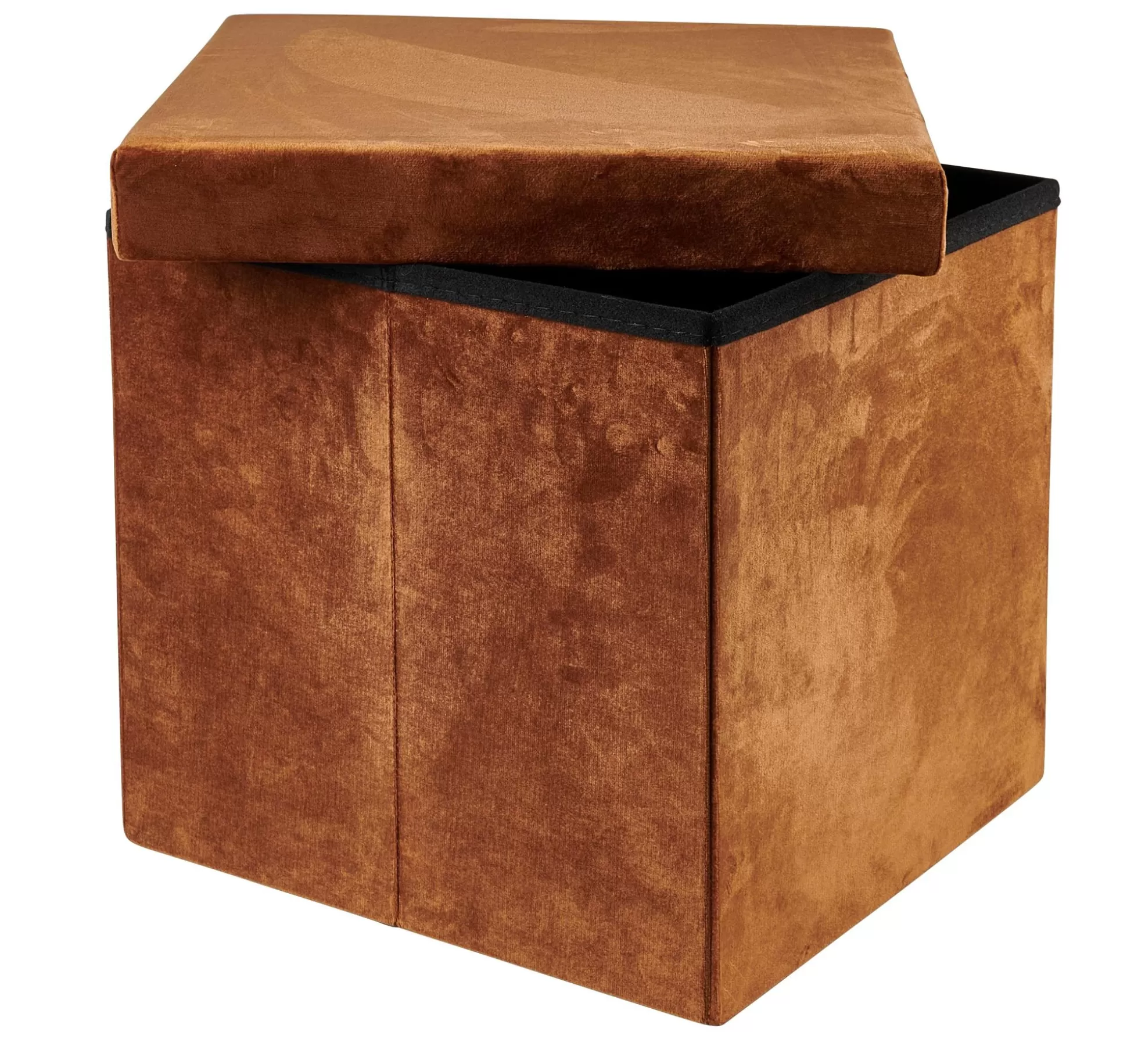Pufs De Almacenaje<CASA Stor Puf Plegable Funcion Almac. Caramel