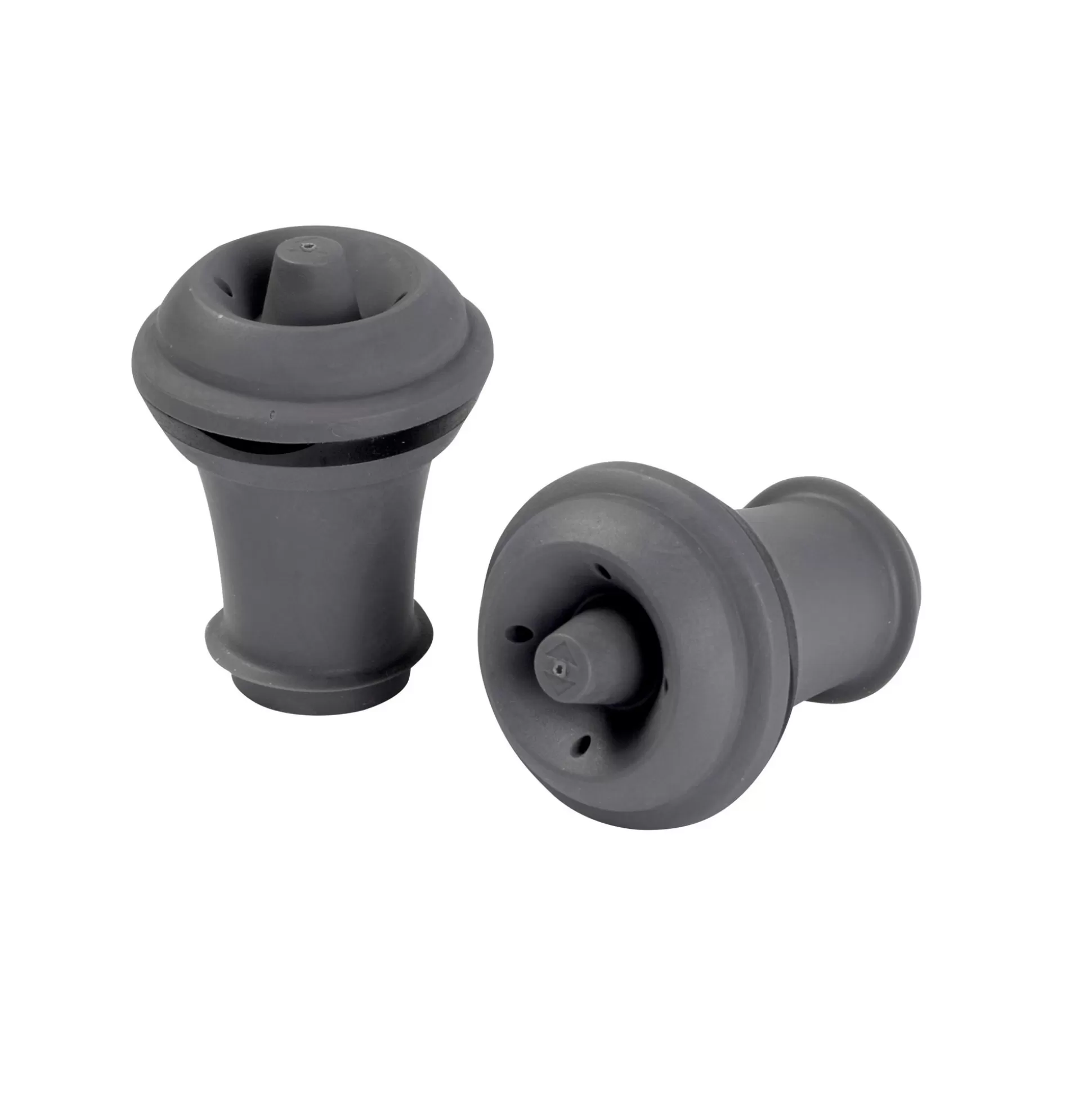 Accesorios Vino<CASA Vacuvin Tapones De Vino Juego De 2 Gris