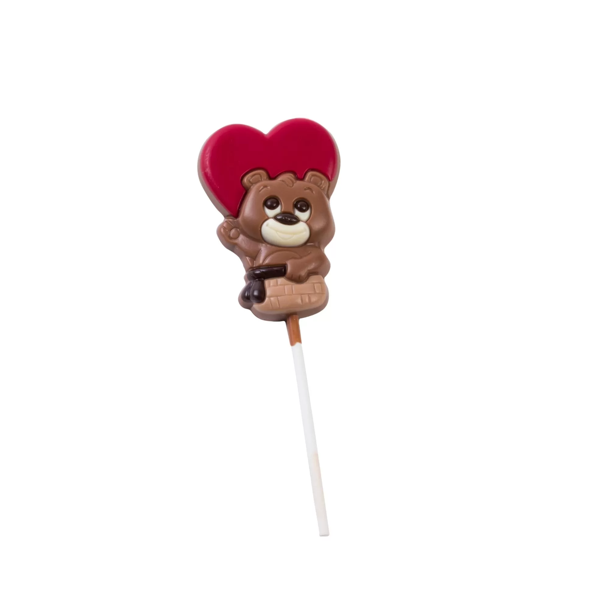 Alimentos<CASA Valentine Chupachup Chocolate Multicolor