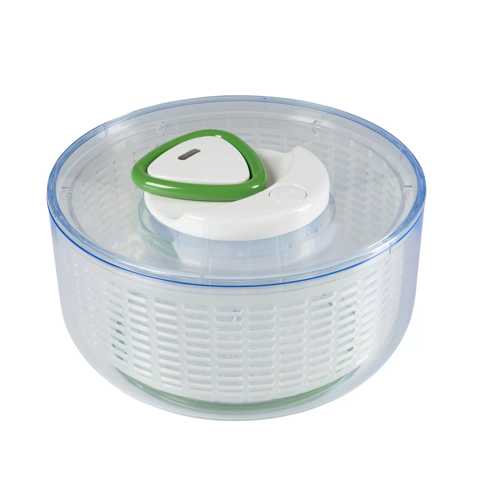 Escurridores<CASA Zyliss Centrifugadora De Ensalada Verde, Transparente